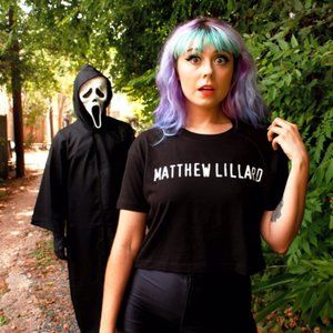 Super Yaki SCREAM Matthew Lillard Crop Top Shirt